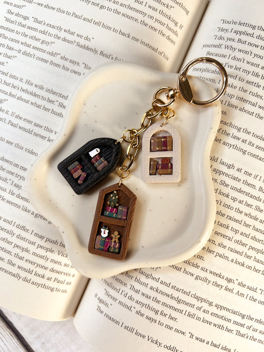 Booked for the Holidays - Purse Charm