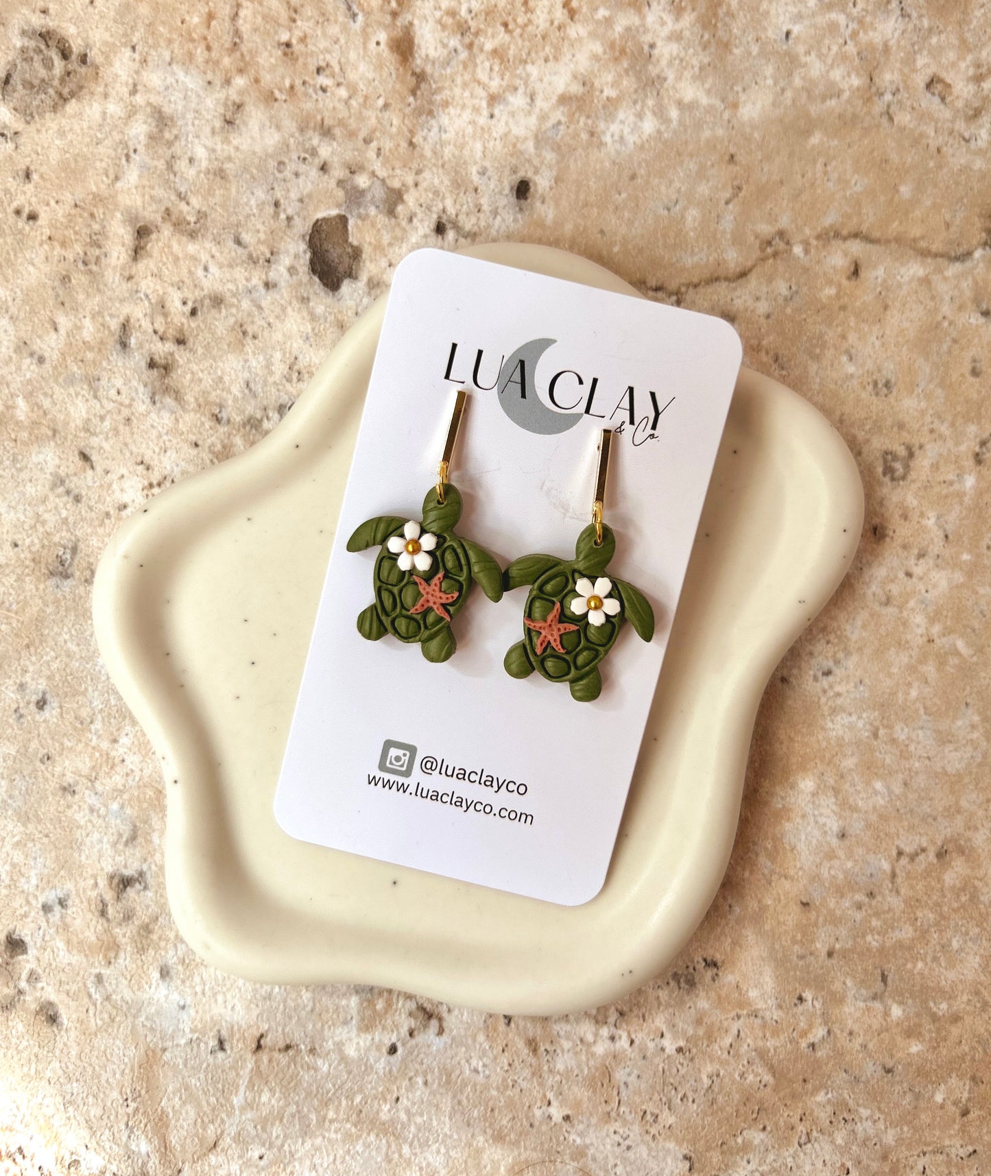 Summer Turtle Earrings