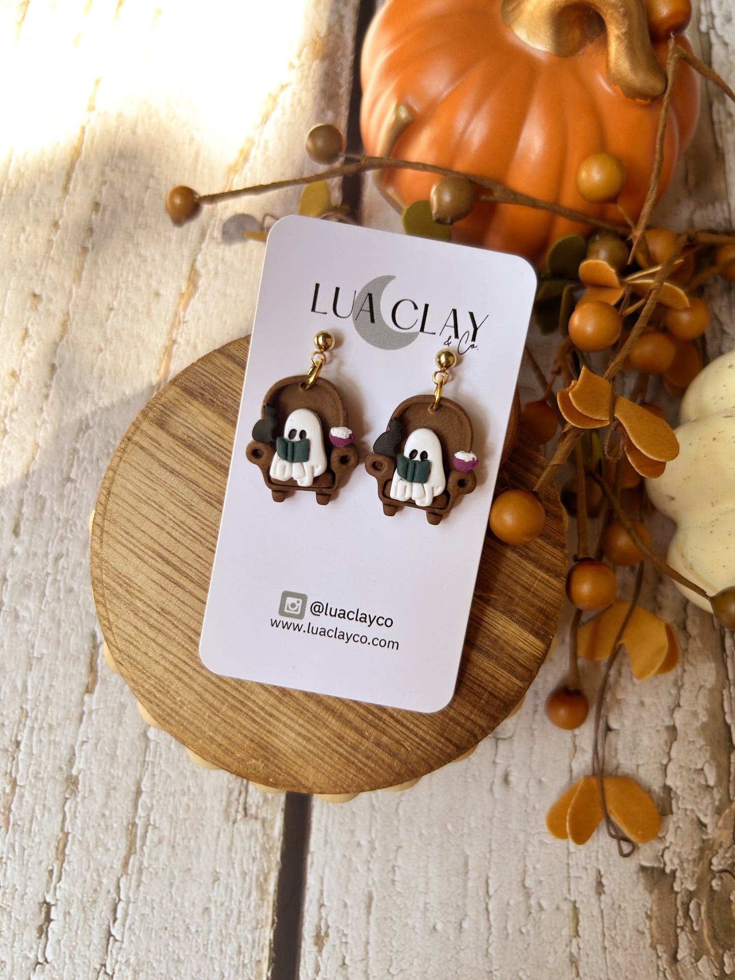 Cozy Reading Vibes Earrings