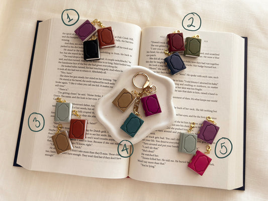 Book bag charms