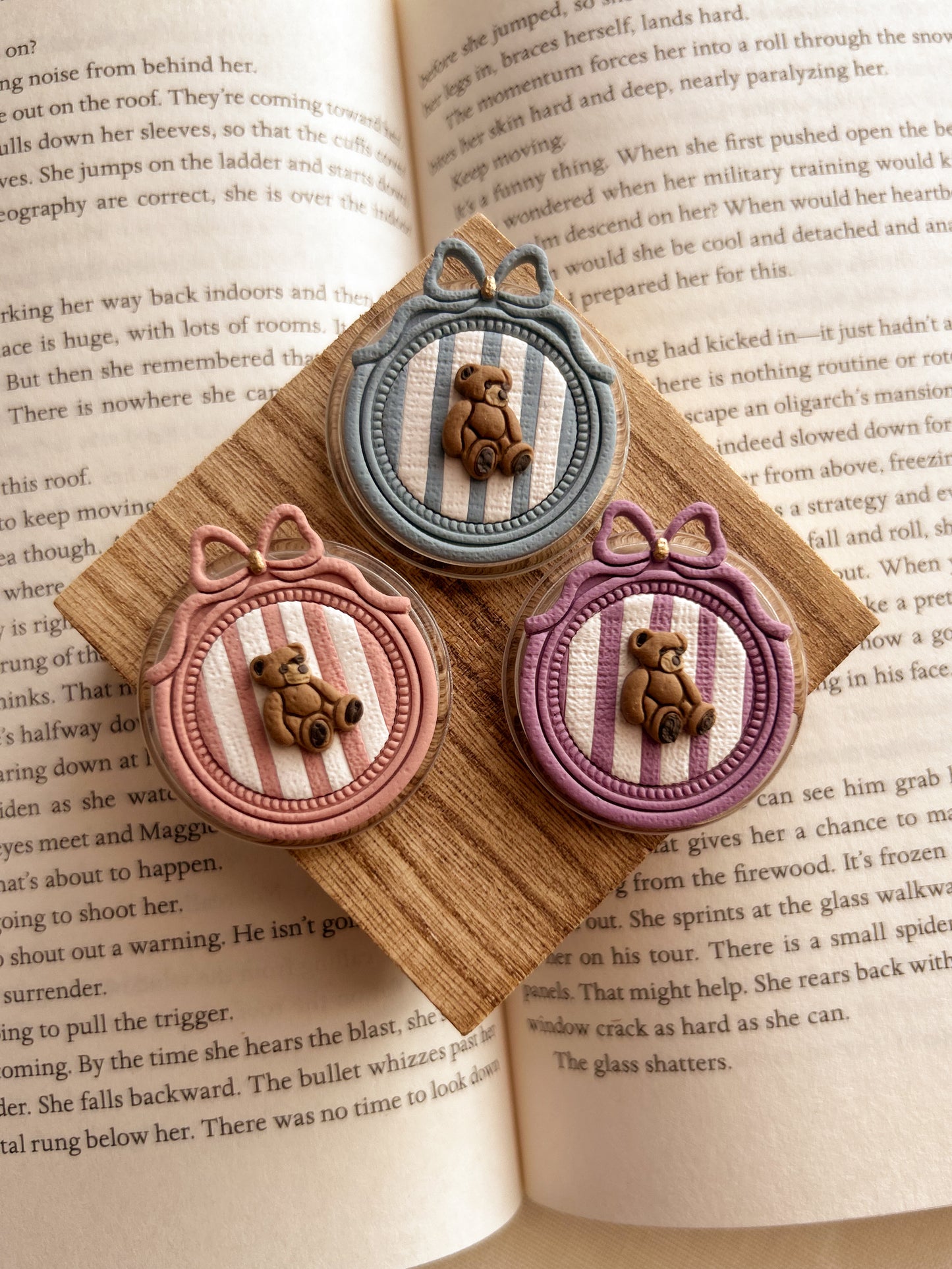 Teddy bear  Swappable Grip