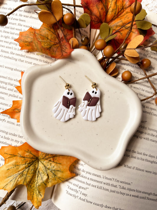 Lost In A Book Earrings