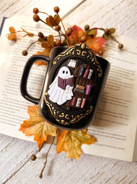 Spooky and Booked Mug