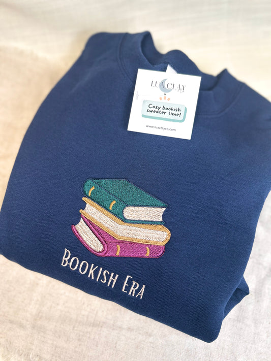 Bookish Era Sweater (Embroidered)
