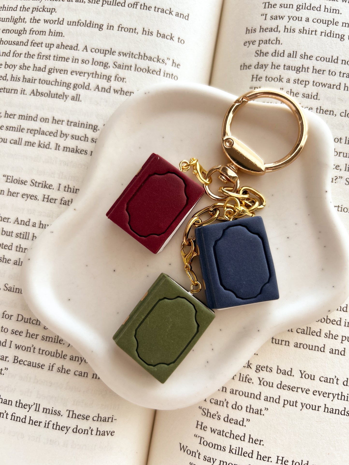 Book bag charms