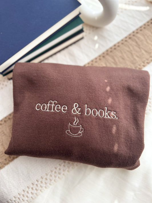 Coffee & Books Sweatshirt