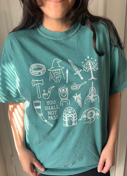 LOTR Doodle Tee