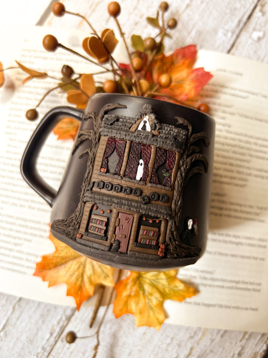 The Spooky Bookshop Mug – Horror Icons Edition