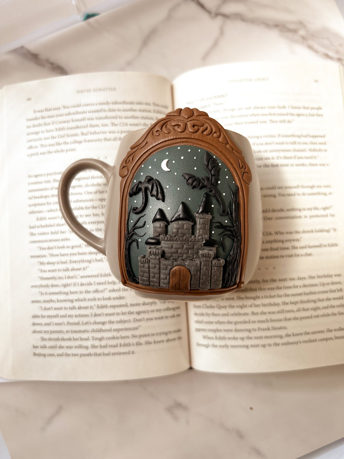 Moonlit Castle Mug