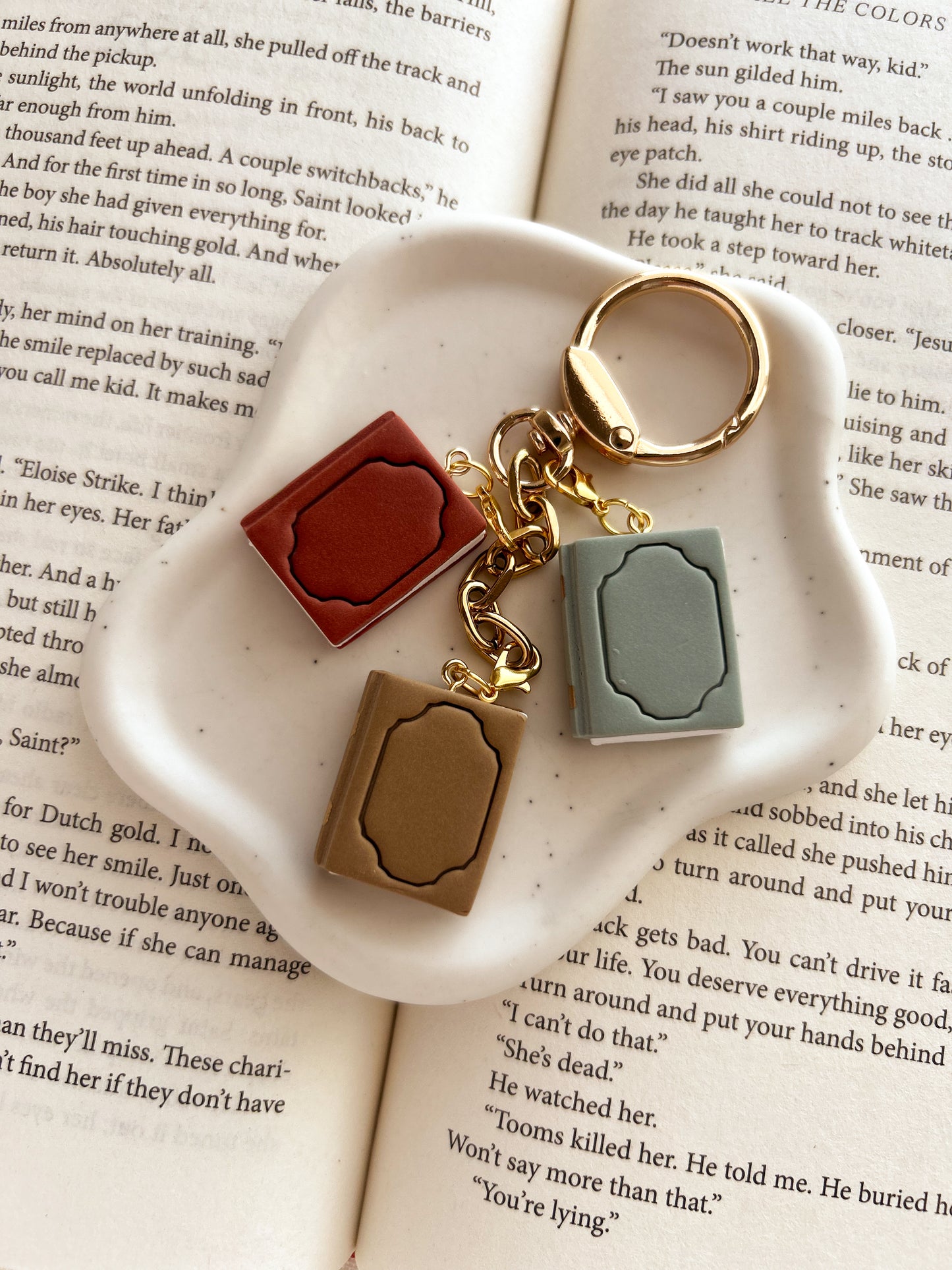 Book bag charms