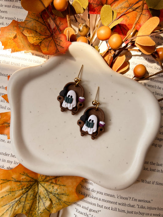 Cozy Reading Vibes Earrings