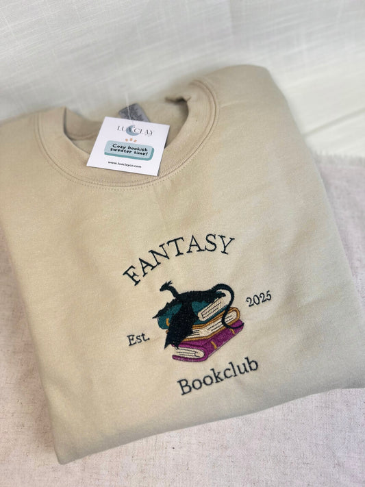 Fantasy Book Club Sweater (Embroidered)