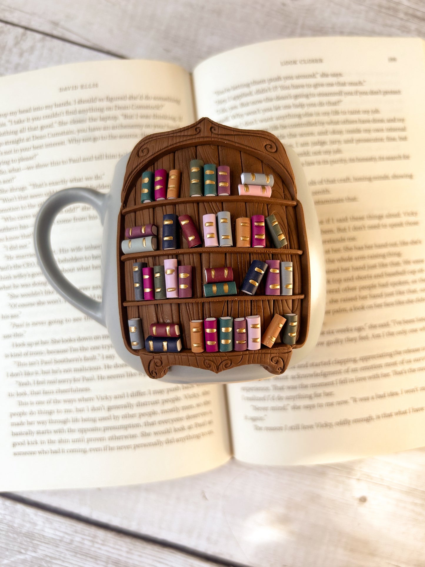 The Cozy Library Mug