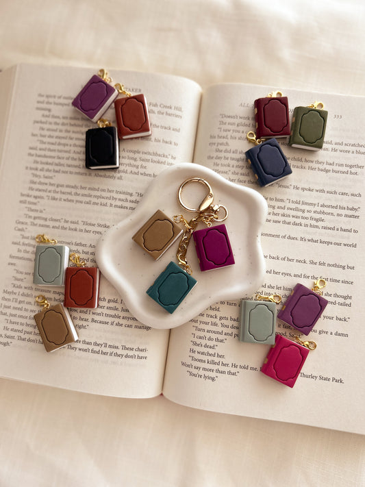 Book bag charms