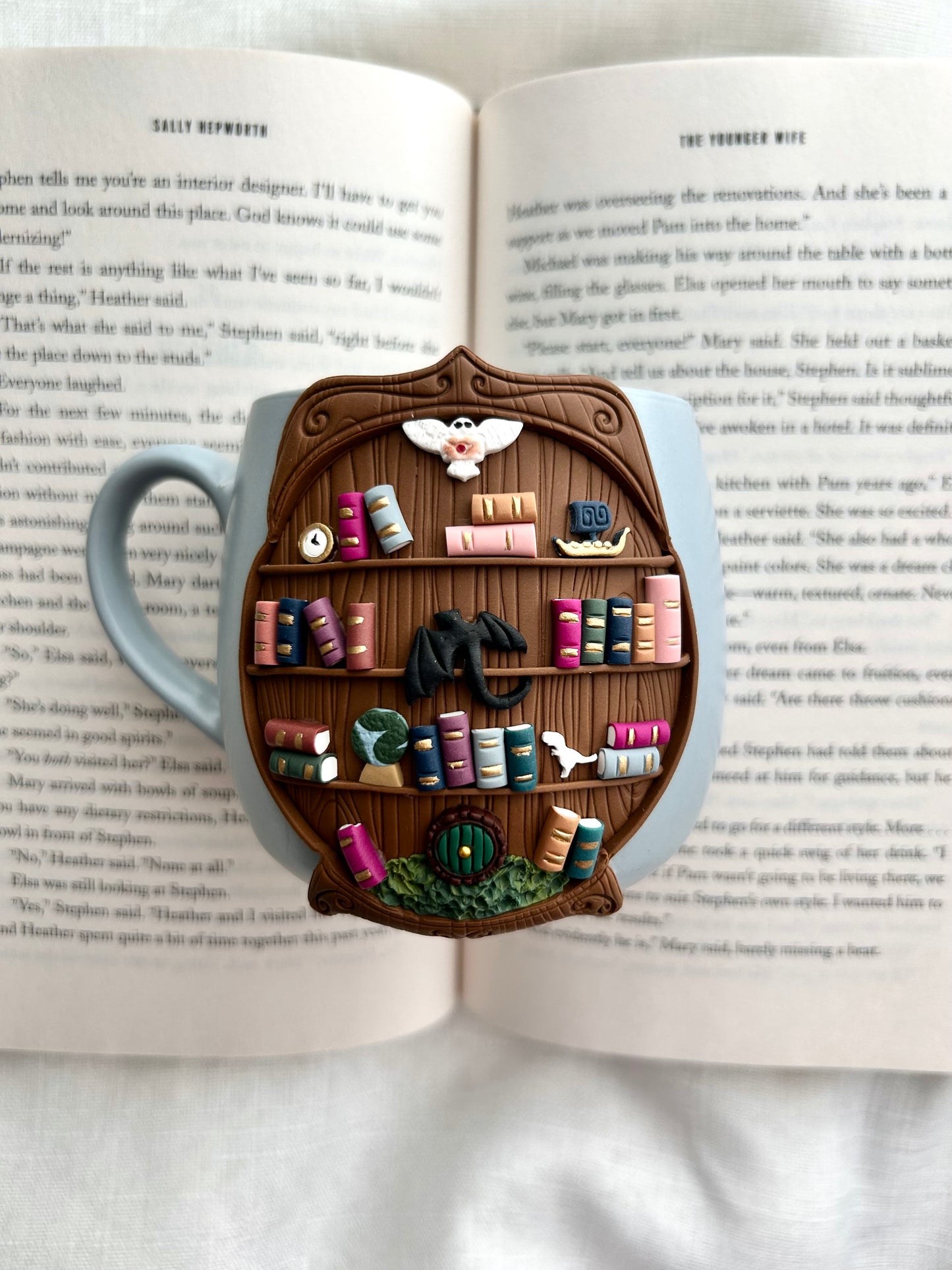 Fantasy Bookshelf Mug
