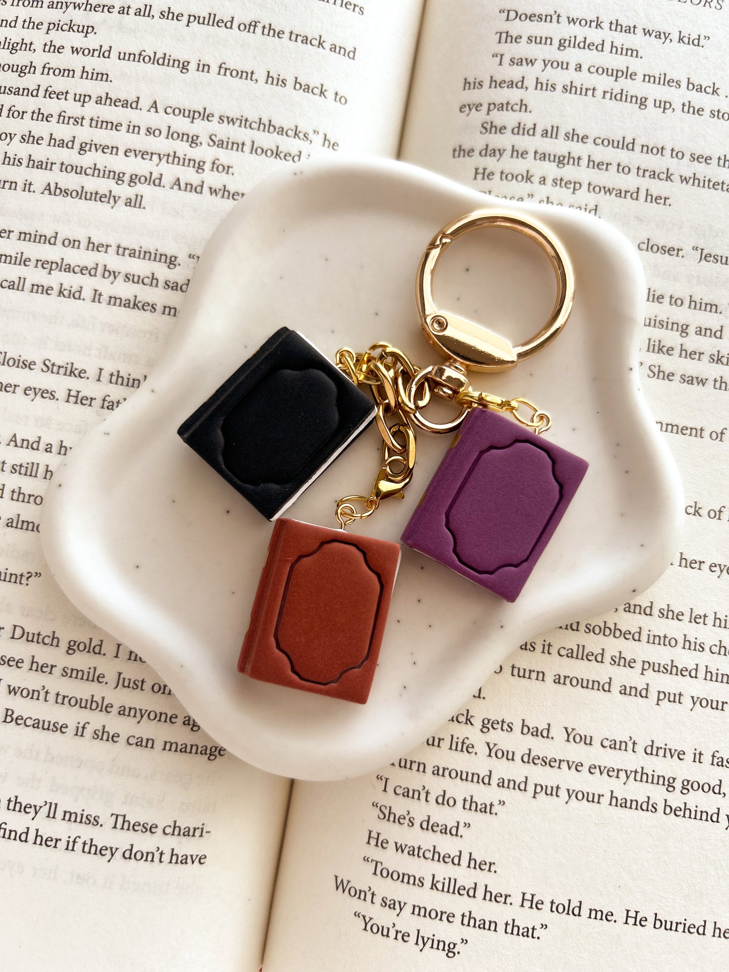 Book bag charms