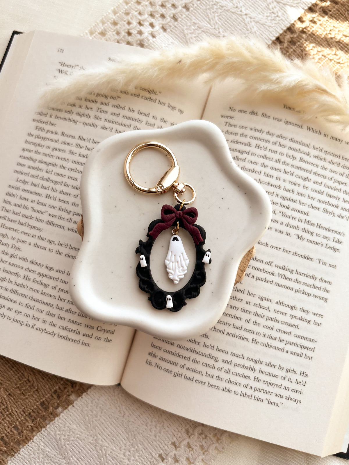 Ghost Bag Charm