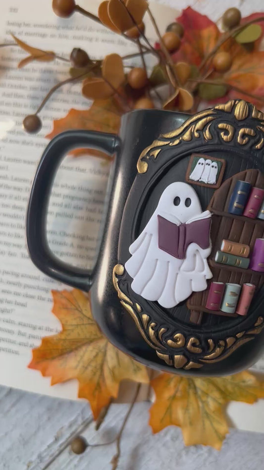 Spooky and Booked Mug